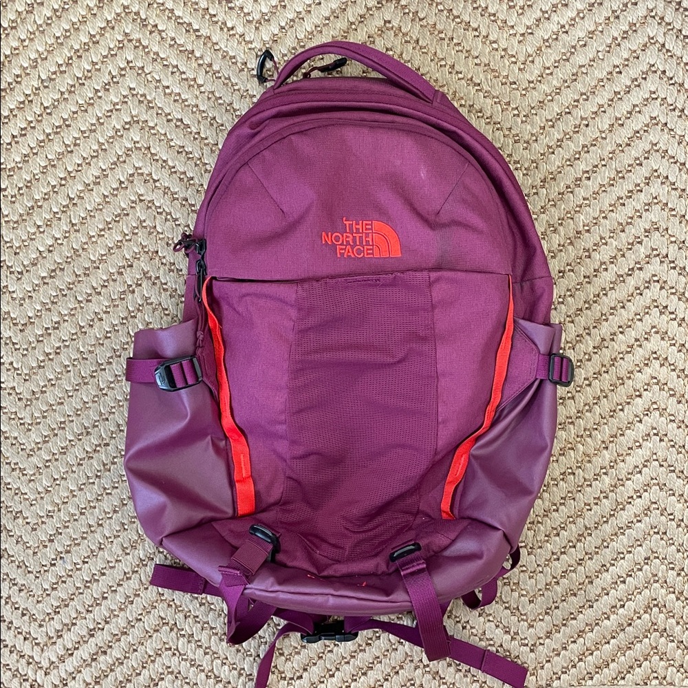 The North Face Men's Burgundy Backpack